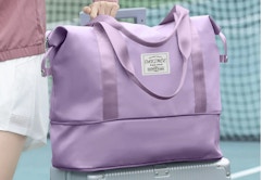 lavender weekender bag