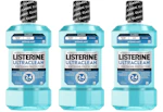 3 Listerine UltraClean Mouthwashes