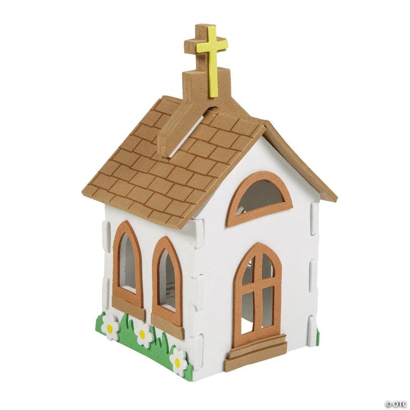 3D Church Foam Craft Kit