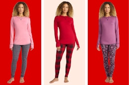 3 Cuddl Duds Sets for women (long sleeve shirt & leggings)