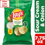 4 Lay's Chips Bags