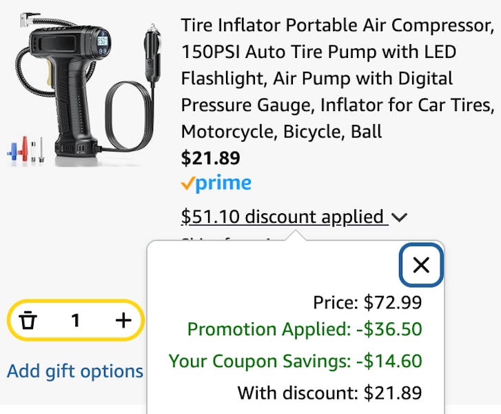 Tire Inflator cart