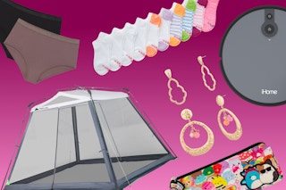 6 clearance deals from Walmart: underwear, socks, tent, earrings, pencil case & robot vacuum