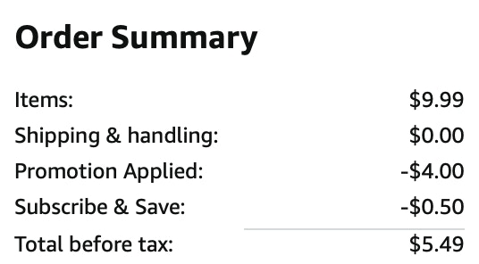 gel nail polish Amazon receipt