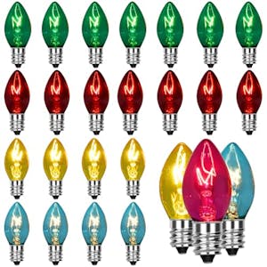 C7 Christmas Lights Replacement Bulbs
