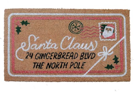Letter To Santa Doormat