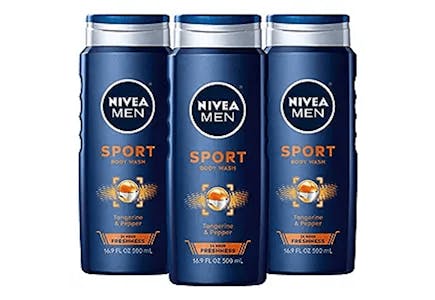 Nivea Body Wash 3-Pack