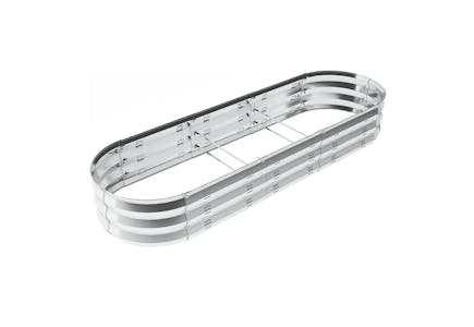 Raised Galvanized Garden Bed