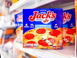 Jack's Single-Serve Frozen Pizzas, Only $1.51 With Target Circle card image