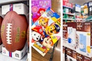 Paw Patrol coloring book, Keurig coffee maker, Wilson football