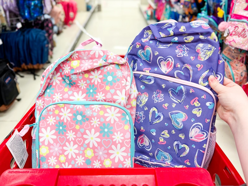 Summit Ridge Backpacks in Target cart