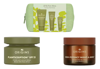1 Origins Face Cream + 2 Free Gifts