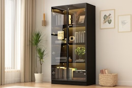 The Home Depot display cabinet