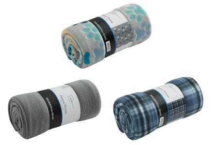 Mainstays Fleece Throw Blanket