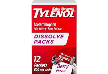 Tylenol Dissolve Pain Reliever