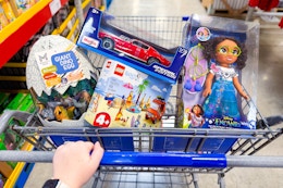new toys at sams club in shopping cart