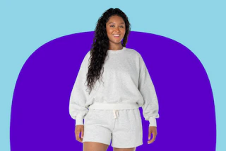 Celebrity Pink Sweat Set (Sweatshirt + Shorts)