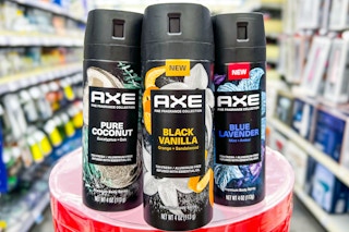 three axe body sprays