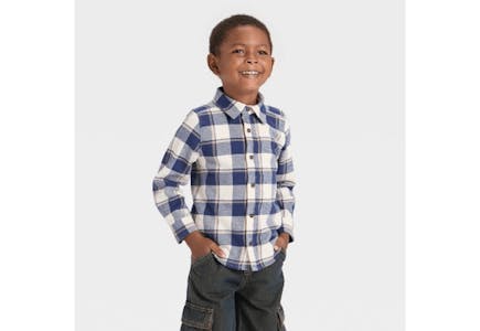 OshKosh B'gosh Toddler Plaid Shirt