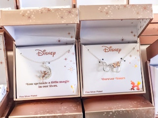 Disney necklace jewelry on shelf