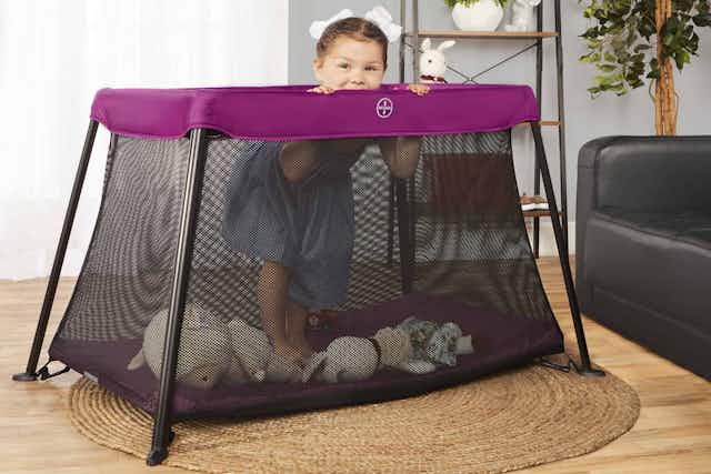 Score a Portable Baby Play Yard at Target for Just $37.99 (Orig. $79.99) card image