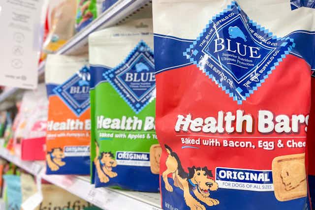 Get Blue Buffalo Dog Treats for Free at Target or Walmart (Up to $15 Value) card image