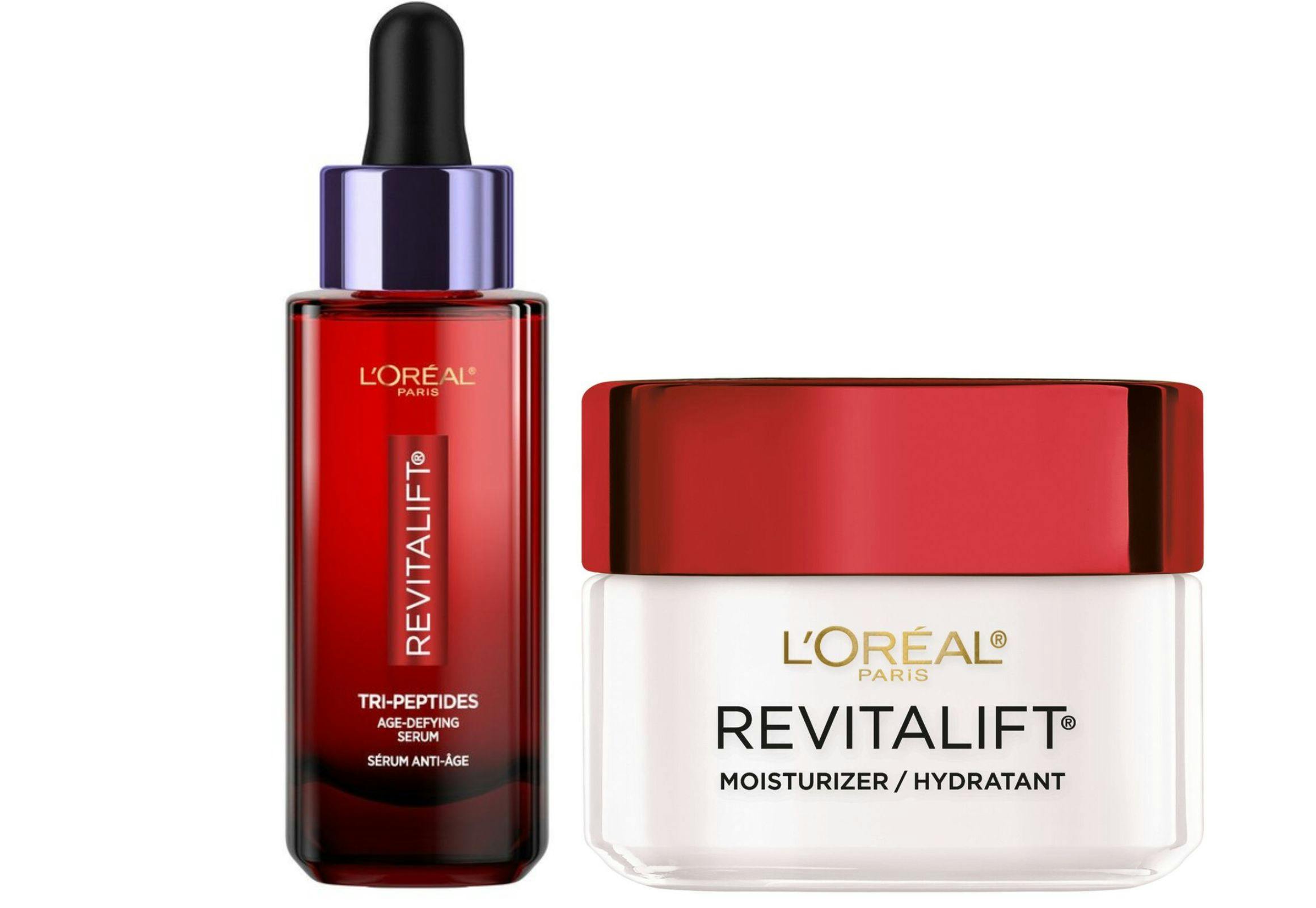 2 L'Oreal Paris Skincare Products