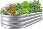 Galvanized Raised Garden Bed