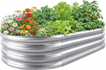 Galvanized Raised Garden Bed