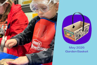 Lowes Kids Workshop May 2026 Garden Basket Project