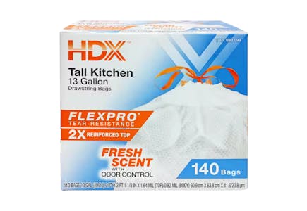HDX Tall Kitchen Trash Bags
