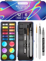 Metallic Watercolor Paint Set