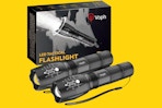 Tactical LED Flashlight 2-Pack B0BZ4QHTXD