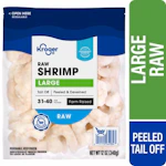 2 Kroger Shrimp Bags