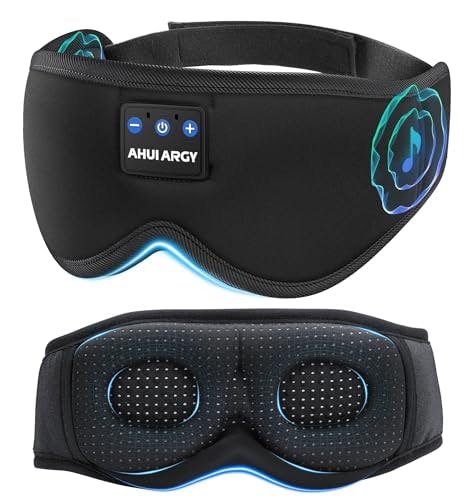 Ice Silk Sleep Mask With Headphones