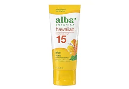 Alba Botanica Sunscreen