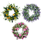 Glowing Petals Solar Wreath
