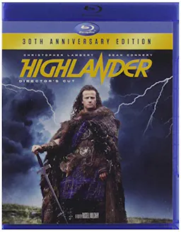 Highlander: 30th Anniversary Blu-ray