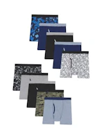 Hanes Kids' Boxer Briefs 10-Pack