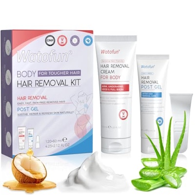 Body Hair Removal Cream Kit