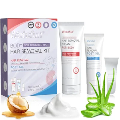 Body Hair Removal Cream Kit