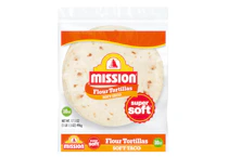 2 Mission Flour Tortilla Packs