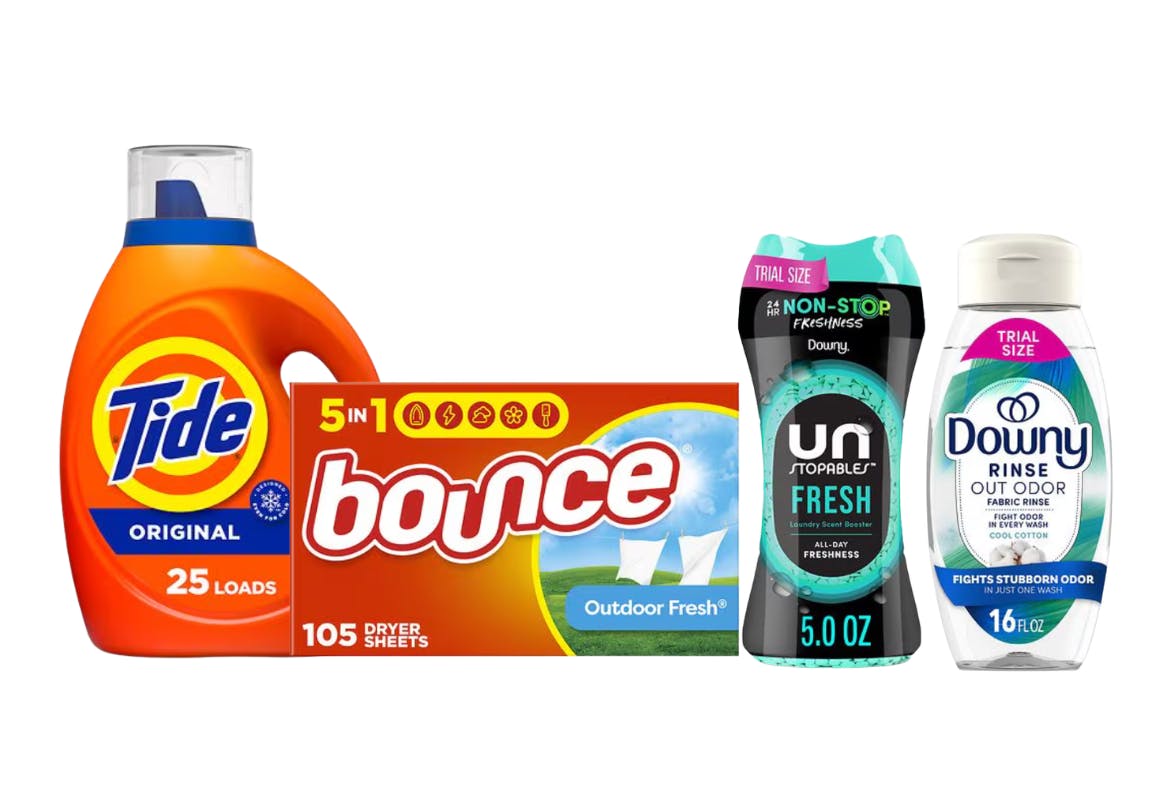 4 P&G Laundry Products