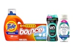 4 P&G Laundry Products