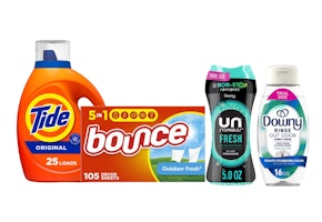 4 P&G Laundry Products