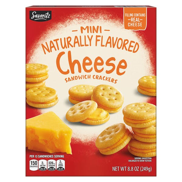 Mini Cheese Sandwich Crackers