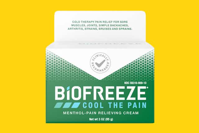 Biofreeze Pain Relief Cream, as Low as $7.79 on Amazon card image