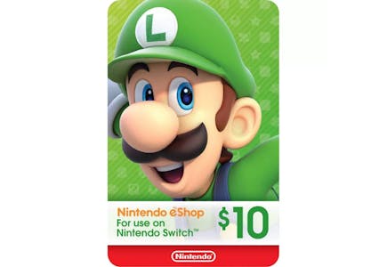 Nintendo Gift Card