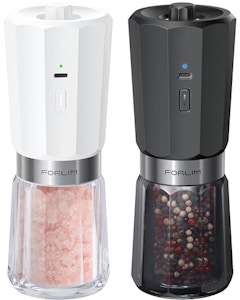 Electric Salt and Pepper Grinder Set