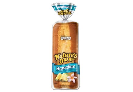 2 Nature's Own Hawaiian Breads